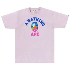 Пляжная футболка BAPE Sunset, Фиолетовый