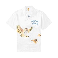 Рубашка Aloha с человеческим рисунком, цвет Белый Human Made