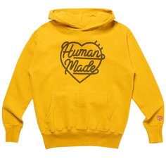 Толстовка Tsuriami Human Made Heart, цвет Желтый