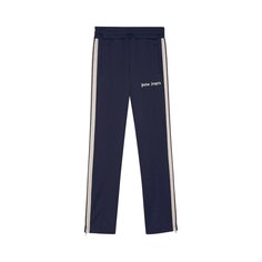 Классические спортивные брюки Palm Angels, темно-синий/белый