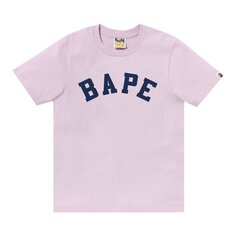 Футболка с логотипом BAPE #2, фиолетовая