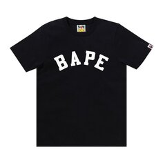 Футболка с логотипом BAPE №2, черная