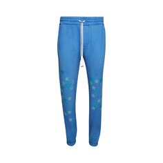 Спортивные штаны Amiri Pigment Spray Star, цвет Heather Carolina Blue