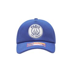 Классическая шляпа с нашивкой спереди Paris Saint-Germain x Fan Ink, синяя