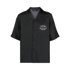 Рубашка для боулинга Amiri Arts District, черная