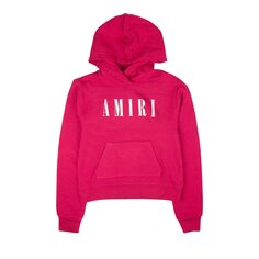 Приталенное худи с логотипом Amiri Core, цвет Розовый