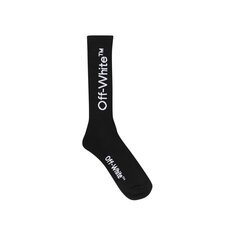 Мужские носки для плавания Off-White, цвет: черный/белый
