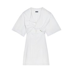 Футболка Jacquemus La Robe Мини-платье Bahia, цвет Белый