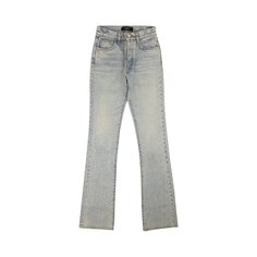 Прямые расклешенные джинсы Amiri, Синие