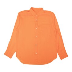Junya Watanabe Прозрачная рубашка с длинными рукавами Неоново-оранжевый