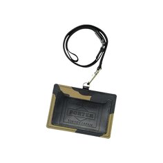 Чехол-кошелек для удостоверения личности с камуфляжным принтом Porter-Yoshida &amp; Co., цвет Хаки