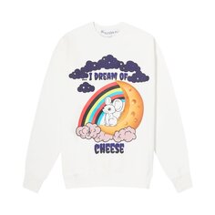 Толстовка JW Anderson Dream Of Cheese Off White