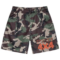 Сетчатые шорты Stussy 4X4, камуфляжный