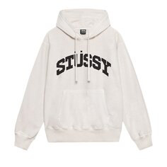 Толстовка Stussy Block Sport, окрашенная в пигмент, цвет Натуральный