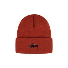 Шапка-бини Stussy Stock с манжетами, цвет Тмин