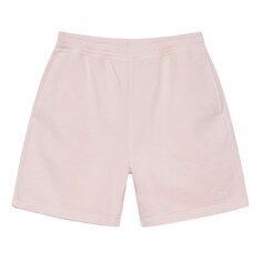 Короткие спортивные шорты с логотипом Stussy Overdyed Stock, цвет Светло-розовый