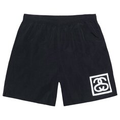 Шорты для воды Stussy SS-Link, черные