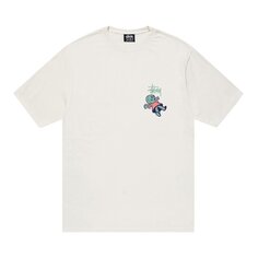 Футболка Stussy Dollie, окрашенная в пигмент, Натуральный