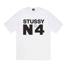 Футболка Stussy No.4 Белая