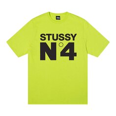 Футболка Stussy No.4 Keylime