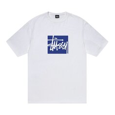 Футболка Stussy Stock Box, белая