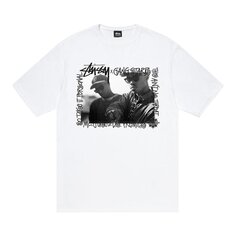 Футболка Stussy Gang Starr Take It Personal, белая