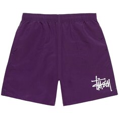 Шорты для воды Stussy Big Basic, цвет PLUM