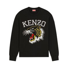 Классический свитшот Kenzo Tiger Varsity Черный