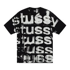 Футболка Stussy Stamp, черная