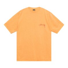 Футболка Stussy x Our Legacy, окрашенная в горошек, Абрикос