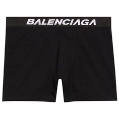 Balenciaga трусы-боксеры с логотипом Racer на поясе, цвет черный