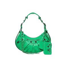 Маленькая сумка через плечо Balenciaga Le Cagole, Яркий зеленый