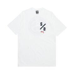 Футболка Stussy S/8 Белая