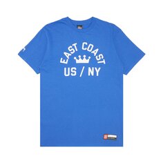 Футболка Stussy East Coast Crown US/NY Royal Blue