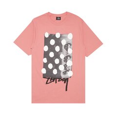 Футболка Stussy Eye Dots, розовая