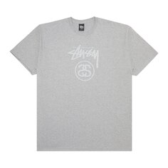 Футболка Stussy Stock Tone Grey Heather