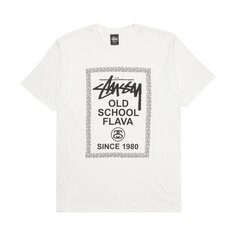 Футболка Stussy Old Skool Flava, цвет Белый