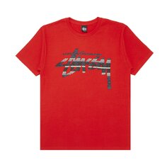 Футболка Stussy Stock Knit, красная