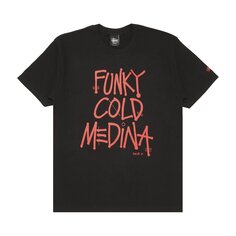 Футболка Stussy Funky Cold Medina, черная