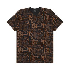 Футболка Stussy Tribal IST, черная