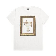 Футболка Stussy World Tour Frame, белая