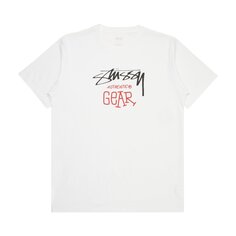 Футболка Stussy Authentic Gear, цвет Белый