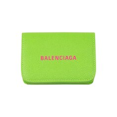 Мини-кошелек Balenciaga Cash, зеленый