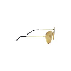 Солнцезащитные очки Balenciaga, золотистые