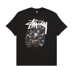 Футболка Stussy Creepy Group, черная