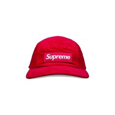 Вельветовая походная кепка Supreme GORE-TEX Розовая