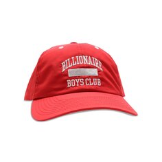 Клуб мальчиков-миллиардеров Кепка без кепки Красная Billionaire Boys Club