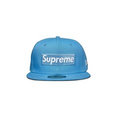 Кепка Supreme x New Era Champions Box Logo, Ярко-синяя