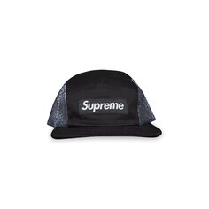 Кепка Supreme из змеиной сетки, черная