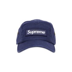 Кепка Верховного Военного лагеря Светло-темно-синяя Supreme